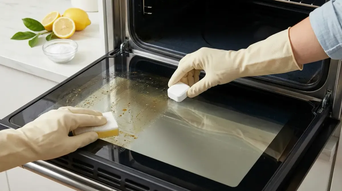 Geen wondermiddel nodig voor een schone oven: de magie van baksoda en een slimme handeling